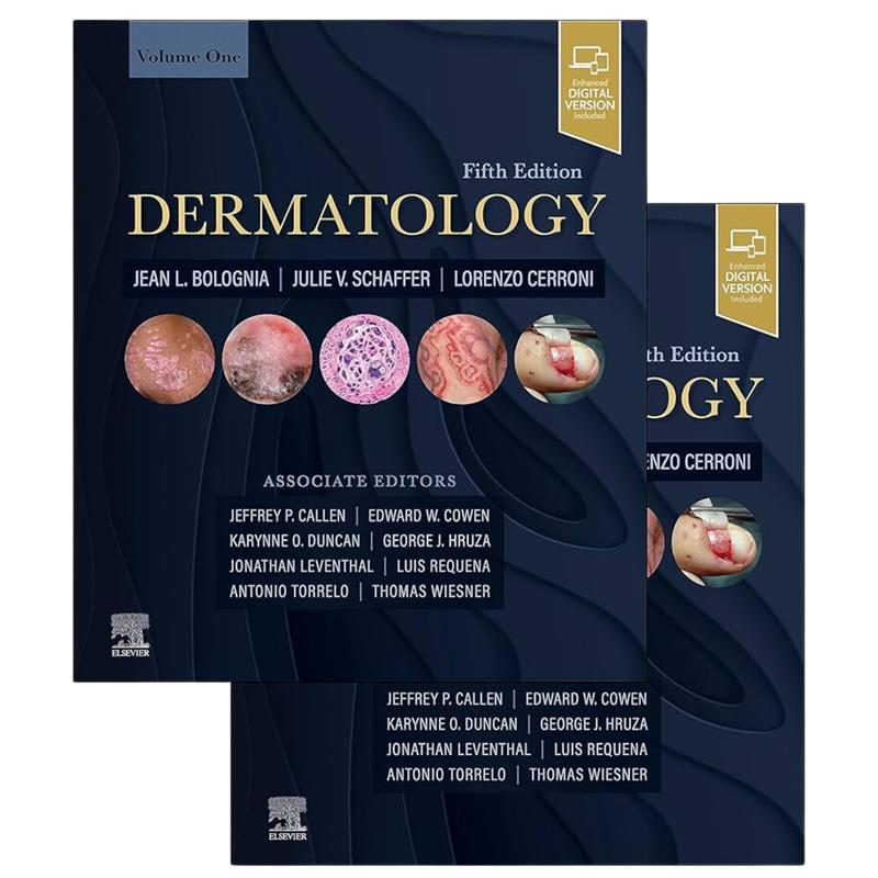 cover page of dermatology fifth edition